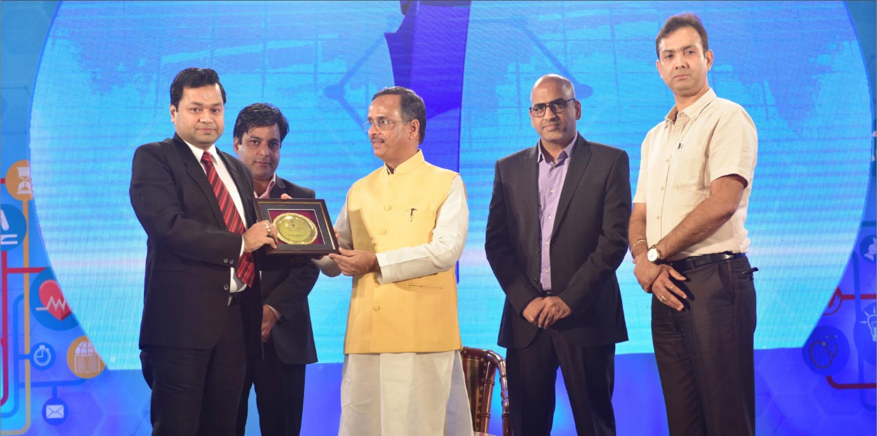 Felicitation of Dr. S.K. Agrawal by the Deputy Chief Minister of Uttar Pradesh& Minister for Education for the State – Shri. Dinesh Sharma Ji, on 30th July, 2019